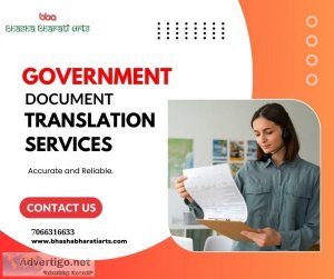 Government document translation services in mumbai, india 