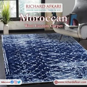 Buy natural wool rug in new york