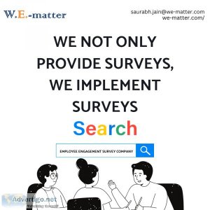 Employee engagement surveys