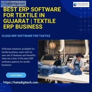 Best erp software for textile in gujarat | textile erp business