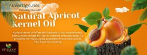 Natural apricot kernel oil