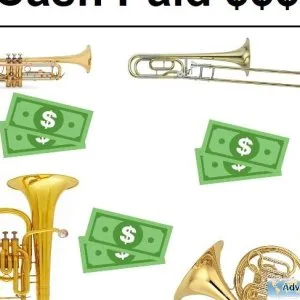 Got Trumpet I buy musical instruments.