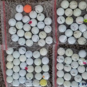 New and used Golf Balls (30 in a bag)