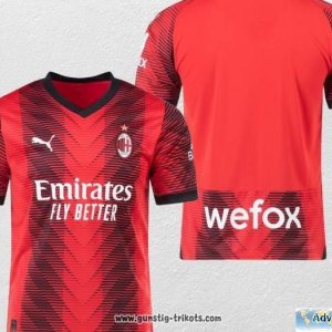 AC Milan Neues Trikot der Serie A 2023-24