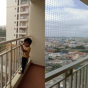 Balcony safety nets for children in bangalore