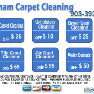 Bonham TX Carpet Cleaning