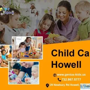 Admit Kid In Child Care Centre in Howell - Genius Kids Academy