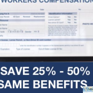 SAVE TODAY UP 50% ON WORK S COMP