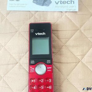 V Tech Cordless Phone Red