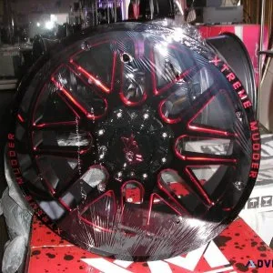 4 22 inch extreme mudder wheels