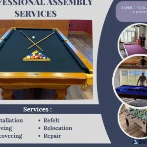 Pool Table Installation Moving Repair
