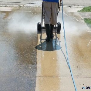 Pressure washing