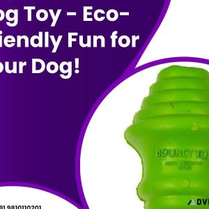 Organic Rubber Dog Toy - Eco-Friendly Fun for Your Dog