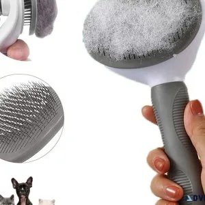 Deshedder dog brush