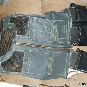 Carpenter s leather tool vest