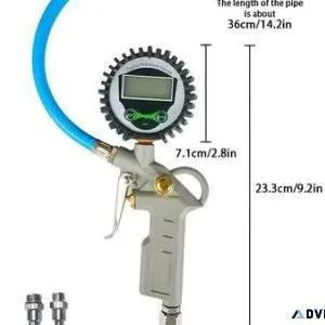 Digital Tire Pressure Gauge With Inflator