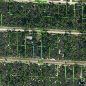 0.23 acre owner financed lot in Lake Placid