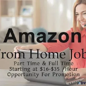 Amazon Work From Home Jobs Part time and Full time