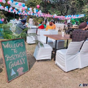Book Outdoor Birthday Party Venues  Best Garden Cafe in Gurgaon
