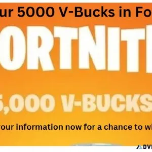 Get Your 5000 V-Bucks in Fortnite