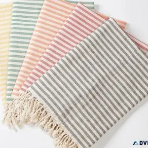 Turkish Towel Horizontal Stripe Design