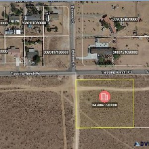 2.27 Acres off Tussing Ranch Rd.  Pioneer Rd. Apple Valley CA