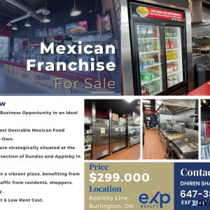 Famous Mexican franchise for sale