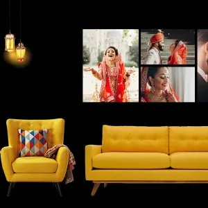 Buy multi-panel wall art online in india