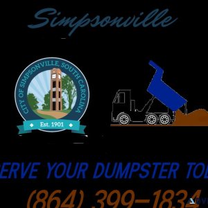 Simpsonvilledumpster rental