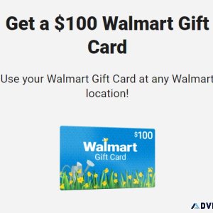 WALMART 100 GIFT CARD