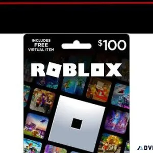 Enter for a 100 Roblox Game Card