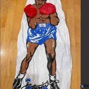 Joe Frazier bop bag with original box