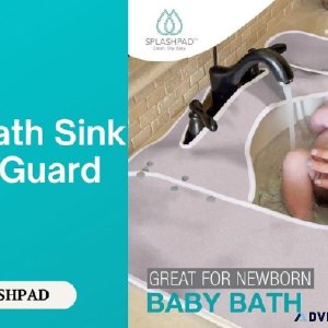 Baby Bath Sink Splash Guard