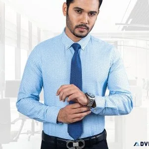 Ultra Slim Fit Printed Formal Shirt