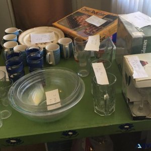 household dishes for sale