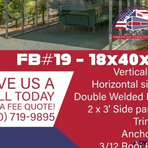 FB19 - 18x40x14 RV Cover