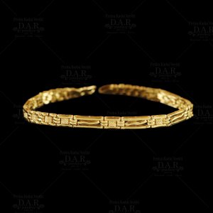 22 kt gold gents javai bracelet | dar jewellery