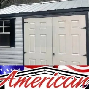 10X12 Premier Metal Shed