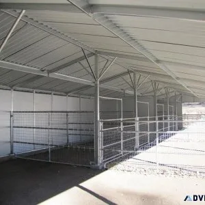 Maintenance-Free 3-Stall Horse Barn Kits
