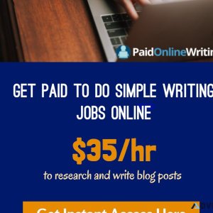 33 per hour regular writing work