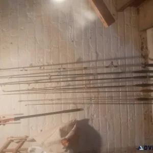 7 multiple size fishing rods