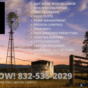 Ranch Services - No project too big or small