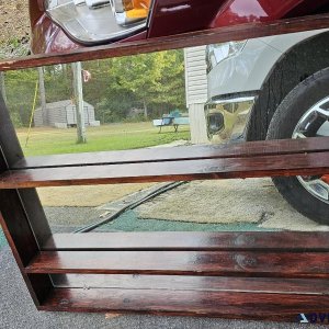 Heavy Mirrored Shelf