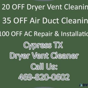 Cypress TX Dryer Vent Cleaner