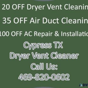 Cypress TX Dryer Vent Cleaner