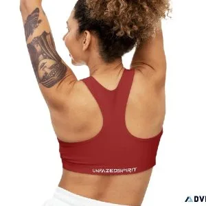 Maroon Seamless Bra
