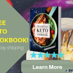 The Essential Keto Cookbook (Physical) - Free  Shipping