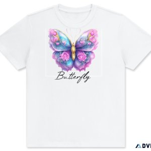 women butterfly t shirts