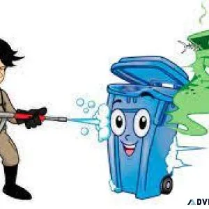 Natural Sanitation Garbage Can Cleaning
