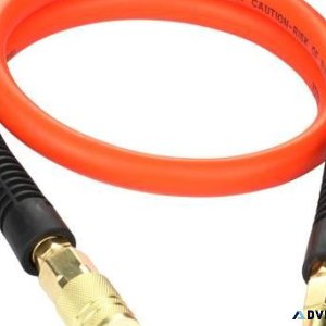 Lead-in Air Compressor Hose  38 in. x 3 ft 300 PSI Hybrid